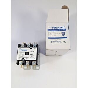 Packard C340B Contactor 40 Amps 3 Pole 120 Volt Coil